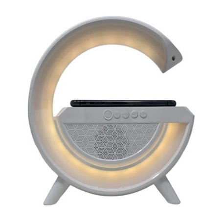 Bocina Highlink G Speaker Bluetooth iluminación RGB interfaces USB y SD batería recargable 800mAh 15W aux 3.5mm