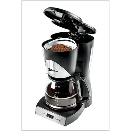 Cafetera Koblenz CKM-212 IN capacidad 12 tazas (720 ml) filtro permanente lavable función anti-goteo base para mantener caliente