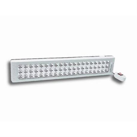 Lámpara de emergencia LED barra SAGLite S00354 de 60L 3.6V 900mAh 100-277V temperatura luz 65k dimensiones 44 x 7cm