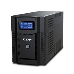 UPS interactivo CDP UPRS1508 1500VA/1050W con salida onda senoidal LCD 8 NEMA 5-15R con protección batería modem/DSL RJ11/RJ45
