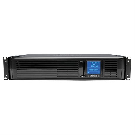 UPS Smart interactivo TrippLite SMART1500LCD 1.5kVA/ 900W 120V AVR LCD torre/rack 2U 8 NEMA 5-15R 1 puerto USB y serial