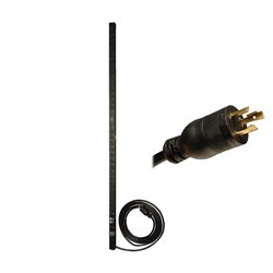 PDU monofásico TrippLite PDUMV20 de 1.9kW medidor digital local 120V 16A 28 NEMA 5-15/20R rack 0U Vertical adaptador L5-20P y 5-