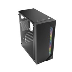 Gabinete Acteck Viken GM434 media torre negro 500w ATX