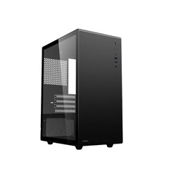 Gabinete Acteck Neuss Pro GI717 Negro Mini torre Panel Izq Crystal Elite Series