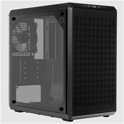 Gabinete Cooler Master Q300LV2 negro Micro-ATX, Mini-ITX 1xVentilador sin fuente