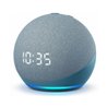 Asistente Amazon Alexa ECHO DOT 5ta Gen con reloj Azul