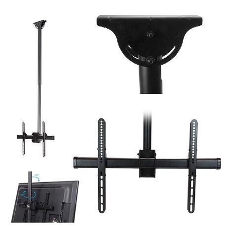 Soporte StarTech de Techo de Montaje Para Televisor o Monitor de Pantalla Plana LCD LED o Plasma de 32 a 75 Pulg.