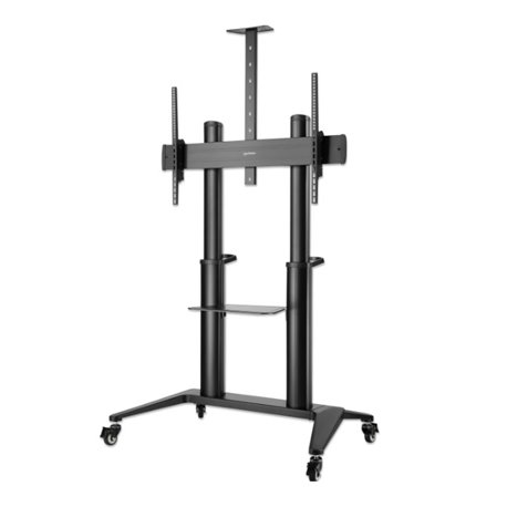 Soporte Manhattan para TV tipo carro de 70-120 pulg 140KG con inclinacion y ultraresistente