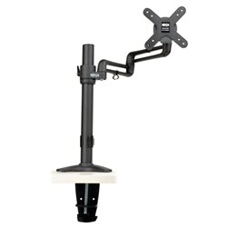Soporte de escritorio TrippLite DDR1327SFC articulado brazo flexible Movimiento Completo para monitores de 13 a 27 pulgadas