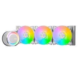 Enfriamiento liquido MSI MAG CORELIQUID E360 WHITE 3xFan ARGB 360mm Compatible AM5/LGA 1700