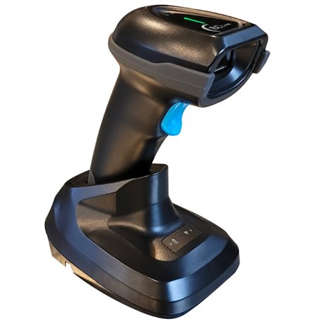 Lector Codigos de Barras EC-2D-8380BT Negro Led Inalambrico BT USB USB-COM 1D 2D QR 500 Lecturas por segundo Resistente a Caidas
