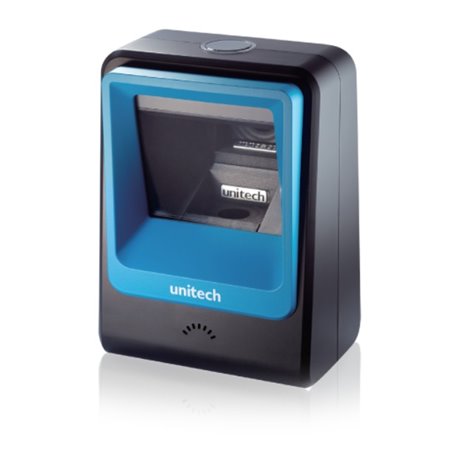 Lector Unitech fijo 2D Negro/Azul presentacion TS100, cable USB