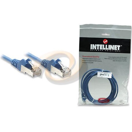 Cable Patch Intellinet Cat6 1M Azul