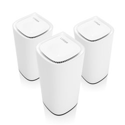 Sistema Velop Pro 6E Linksys Wi-Fi 6E MX6203 Mesh (3-piezas) AXE5400 Tri-Banda MU-MIMO DL-OFDMA 2x RJ45 gigabit