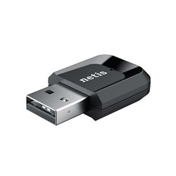 Adaptador inalámbrico USB 2.0 Netis WF2123 N 300Mbps tecnología MIMO compatible modos 64/128-bit WEP y WPA2 wireless security