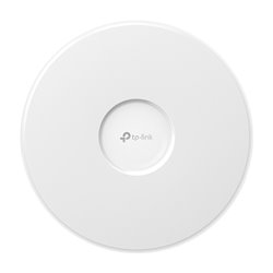 Access Point TP-Link p/interior Wi-Fi 7 EAP772 BE11000 tri-banda MU-MIMO 1x RJ45 2.5Gbps PoE+ 802.3at Omada Mesh 320 MHz OFDMA
