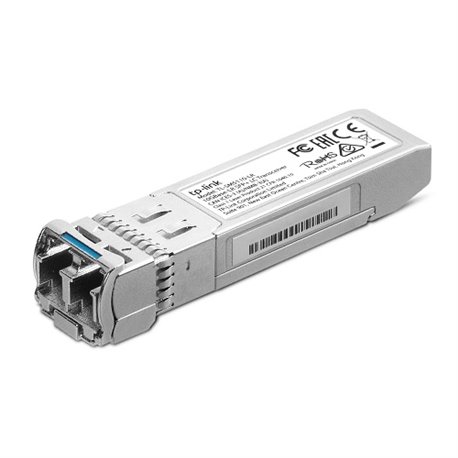 TP-Link TL-SM5110-LR 10GBase-LR SFP+ LC Transceiver Single-mode compatible en switches con puertos 10G SFP+