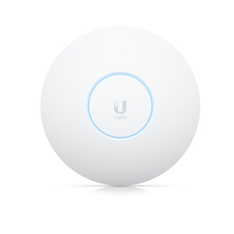 Punto de Accesso Ubiquiti U6-ENTERPRISE UniFi WiFi 6E Enterprise alta densidad hasta 600 usuarios Mu-MIMO 4x4 bandas 2.4/5/6 Ghz