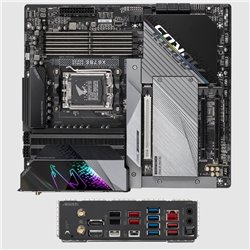 Tarjeta madre Gigabyte X670E Aorus Master socket AM5 Wifi 4xDDR5 HDMI DP E-ATX