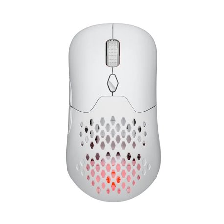 Mouse Balam Rush Speeder Perform MG979 Blanco Inalambrico/Bluetooth Carátulas y Switch intercambiables Recargable Tipo C 600 mAh