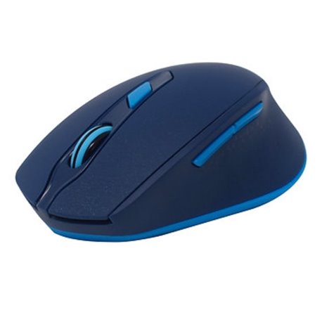 Mouse Naceb Inalambrico USB Azul 1600DPI