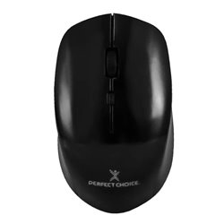 Mouse Perfect Choice Root PRO negro inalambrico 1600DPI