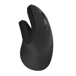 Mouse Perfect Choice Snouse negro inalambrico vertical silencioso 1600DPI