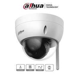 Camara Dahua DH-IPC-HDBW1230DE-SW IP domo WIFI 2 mpx lente 2.8 100 gds IR 30 m antivandalica lk10 deteccion de humanos IP67