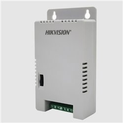 Kit Hikvision fuente de poder 12 vcd 1 a 4 salidas conector tipo block + cable de corriente