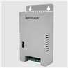 Kit Hikvision fuente de poder 12 vcd 1 a 4 salidas conector tipo block + cable de corriente