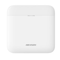 Panel Hikvision DS-PWA48-E-WB de alarma inalambrico WIFI y ethernet soporta 48 zonas incluye bateria de respaldo compatible con 