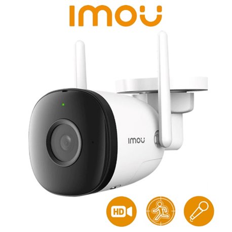 Camara IMOU IP Wifi Bullet 4 Mpx Lente 2.8 mm Ir 30 mts IPC-F42N-0280B-imou / H.265/ Detección de Humanos/ Lente de 2.8 mm/ Micr