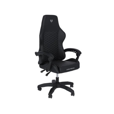 Silla Gamer Balam Rush Power Neat Ergonomica Negra hasta 120KG reposabrazos fijo
