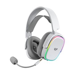 Audifonos Balam Rush Aeon HS999 Over-Ear Blanco Inalambricos USB 7.1 Canales RGB Tapas y Banda Intercambiable Microfono Flexible