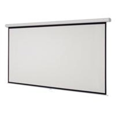 PANTALLA PROYECCION MANUAL MULTIMEDIA SCREEN MSC-154, 86 PULGADAS DIAGONAL, MEDIDA 154 CM X 154CM, FORMATO 1:1, COLOR BLANCO MAT