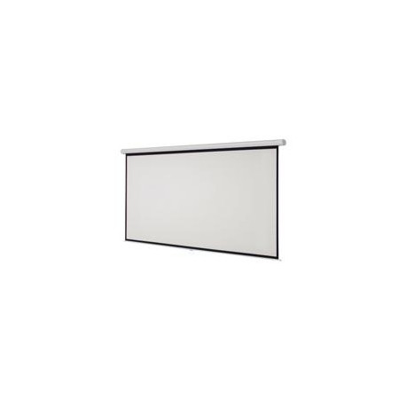 PANTALLA PROYECCION MANUAL MULTIMEDIA SCREEN MSC-216, 120 PULGADAS DIAGONAL, MEDIDA 216 CM X 216 CM, FORMATO 1:1, COLOR BLANCO M