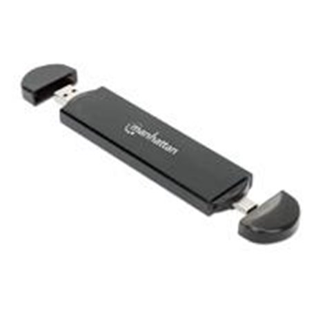 GABINETE MANHATTAN,USB A SDD M.2 NVME Y SATA, TIPO-C MACHO Y TIPO-A MACHO, PARA SSDS 2230/2242/2260/2280