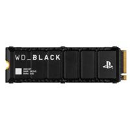 UNIDAD DE ESTADO SOLIDO SSD INTERNO WD BLACK SN850P 2TB M.2 2280 NVME PCIE GEN4 X4 LECT.7300MB/S ESCRIT.6600MB/S DISIPADOR PS5 W
