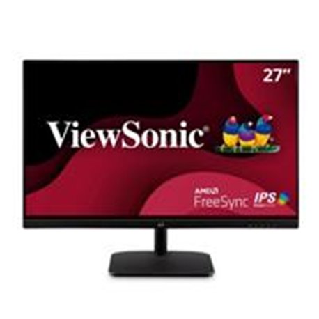 MONITOR VIEWSONIC VA2735-H, 1920 X 1080, FULL HD, PANEL IPS, FREE SYNC, 75 HZ, 4 MS, CABLE HDMI INCLUIDO, VGA IN, VESA, 3 AÑOS D