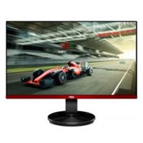 MONITOR GAMER AOC NEGRO CON ROJO / 23.8 PULGADAS / ENTRADA HDMI / DISPLAYPORT / ASPECTO 16:9 / TR 1 MS / AMD FREE SYNC / 144 HZ 