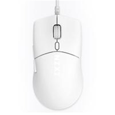 MOUSE GAMER NZXT LIFT 2 SYMM / BLANCO / SENSOR PIXART PMW3395 / 100 MILLONES DE CLICKS / 26,000 DPI