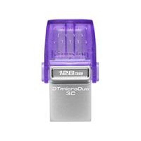MEMORIA FLASH USB KINGSTON MICRODUO 128GB 3C TYPE A-C(DTDUO3CG3/128GB)
