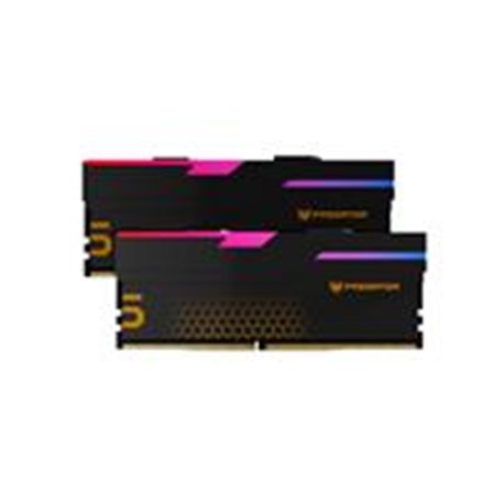 MEMORIA ACER PREDATOR VESTA II U-DIMM DDR5 64GB (2X32GB) 6000 MT/S, CL32 GAMING RGB COLOR NEGRO (BL.9BWWR.381)