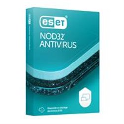 ESET NOD32 ANTIVIRUS 3 LIC 1 AñO (CAJA)