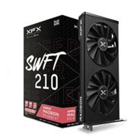 TARJETA DE VIDEO XFX AMD RADEON RX 6650XT SPEEDSTER SWFT 210 DUAL FAN/ 8GB/ GDDR6/ PCIE 4.0/128 BIT/GAMA MEDIA