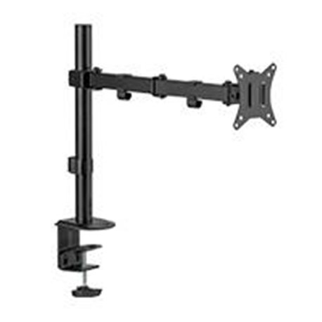 AC-934596 SOPORTE ACTECK ENFORCE ZONE SM450 / PARA MONITOR - TELEVISION / FIJACION A ESCRITORIO POR PRENSA MECANICA /  ATORNILLA