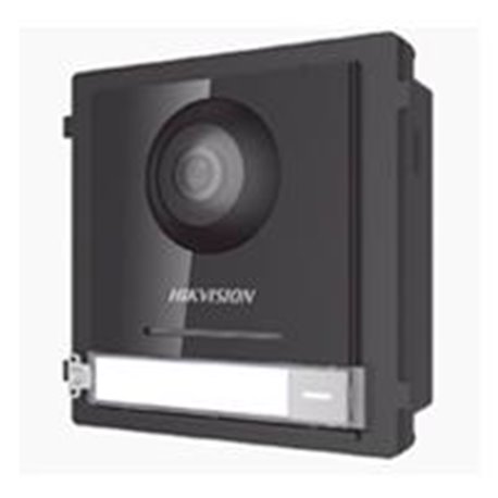 DS-KD8003-IME1(B) FRENTE DE CALLE IP 2 MEGAPIXELES HIKVISION DS-KD8003-IME1B PARA VIDEOPORTERO MODULAR / POE / ANGULO 146 / ULTR
