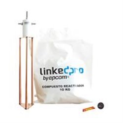 LP-GROUND-30A ELECTRODO PARA CORRIENTE MAXIMA DE 30 AMP. CON COMPUESTO MEJORADOR DE TERRENO