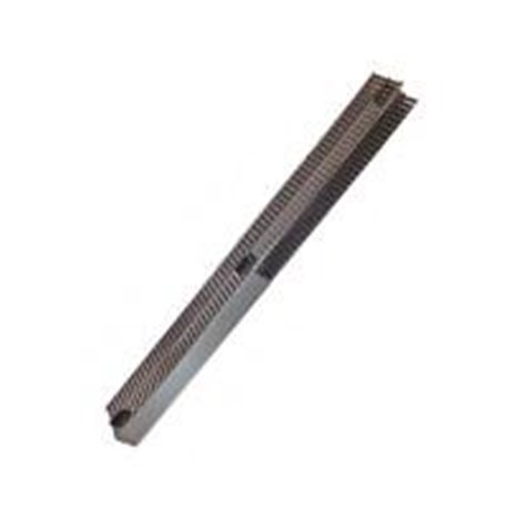 NORTH116-BKT,NORTH116-BKL ORGANIZADOR DE CABLES VERTICAL DOBLE PARA RACK DE 7 DUCTO 4X4 COLOR NEGRO TEXTURIZADO