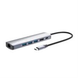 153959 ESTACIÓN DOCKING ,MANHATTAN, 153959 ,USB-C CON HUB, 6 EN 1